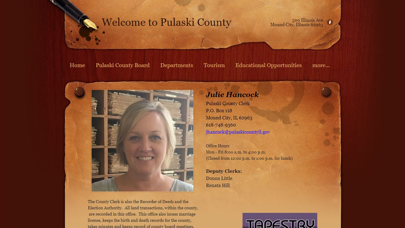 County Clerk - Welcome to Pulaski County